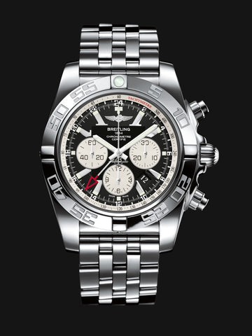 Best-selling-Black-Dials-Breitling-Chronomat-GMT-Replica-Watches